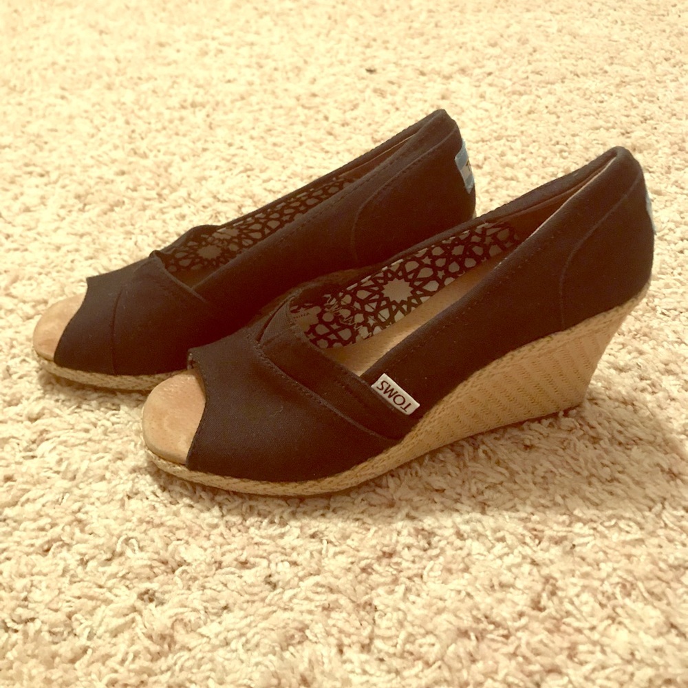 Toms wedge heels